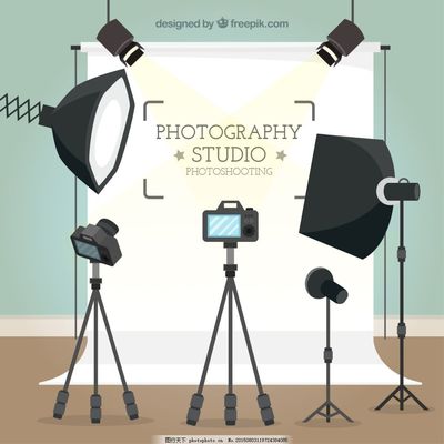 攝影燈光矢量素材在智能產品設計中的應用